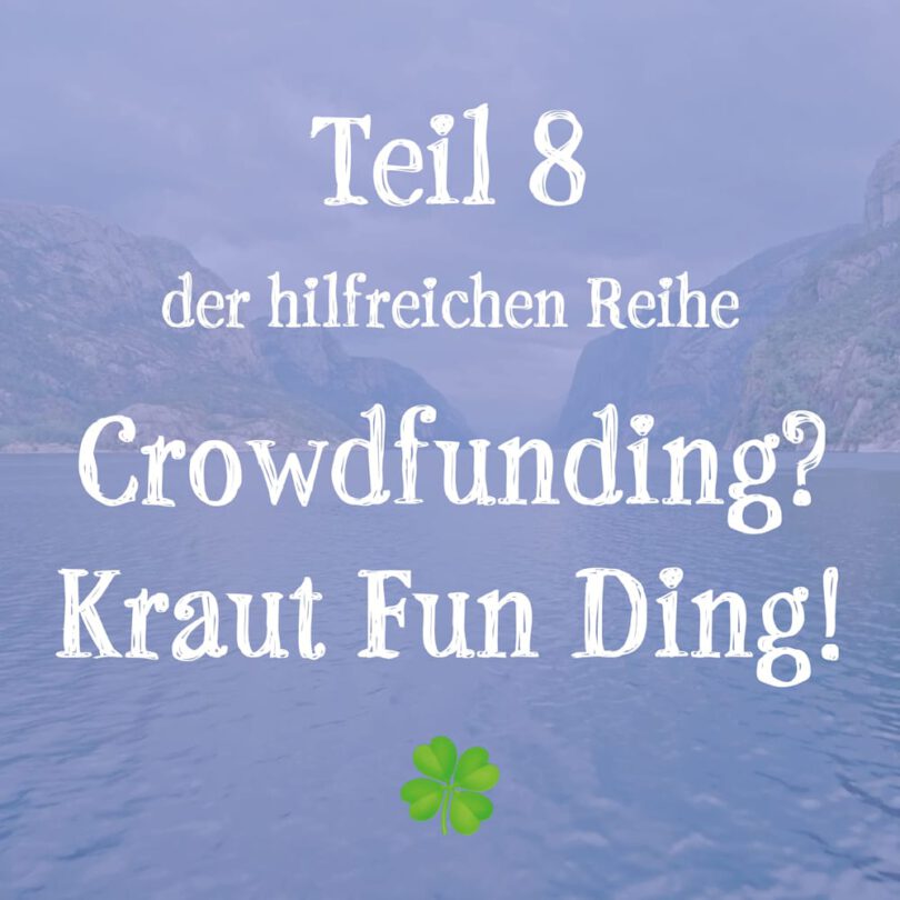Hannes Kreuziger Crowdfunding FAQ Teil 8