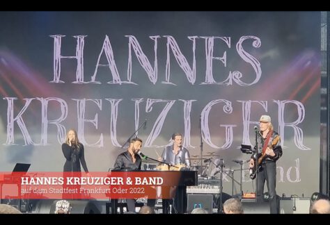 Hannes Kreuziger & Band LIVE auf dem Stadtfest Frankfurt Oder