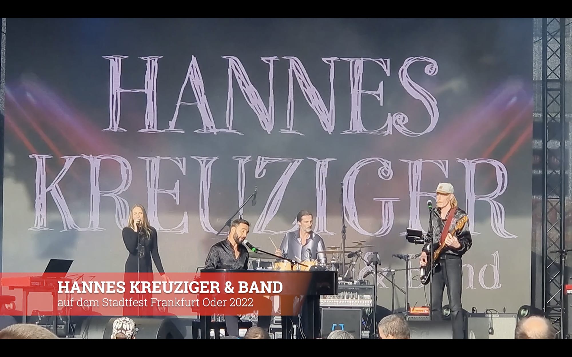 Hannes Kreuziger & Band LIVE auf dem Stadtfest Frankfurt Oder